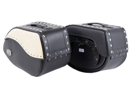 Hepco & Becker Kit complet Ivory pour support C-Bow - noir/ivoire Zadeltassen Universeel