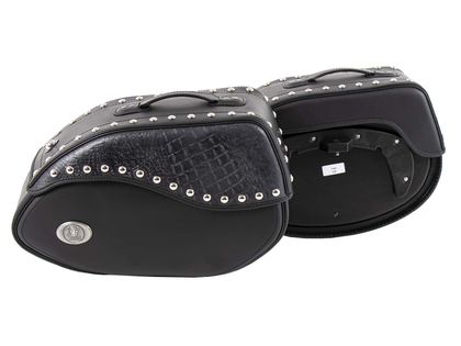 Hepco & Becker Kit complet Ivory black pour support C-Bow - noir Zadeltassen Universeel Ref: HBE00247A / 620515 