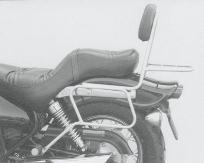 Ecarteurs de sacoches Hepco & Becker Tubulaire pour sacoches en cuir - chrome