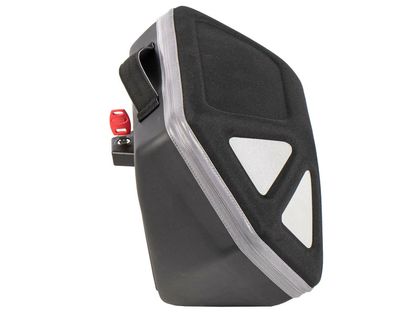 Hepco & Becker Kit complet Royster Speed pour support C-Bow - noir avec fermeture éclair grise Zadeltassen Universeel