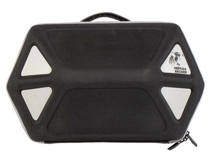 Hepco & Becker Kit complet Royster Speed pour support C-Bow - noir avec fermeture éclair grise Zadeltassen Universeel