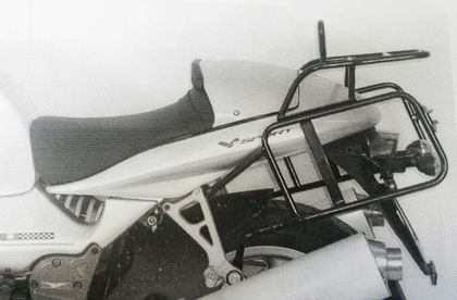 Support top case Hepco & Becker avec support de valises latérales - noir