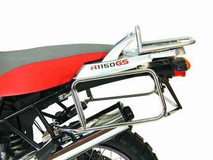 Hepco & Becker Röhrenförmig - schwarz Seitenkofferhalterung