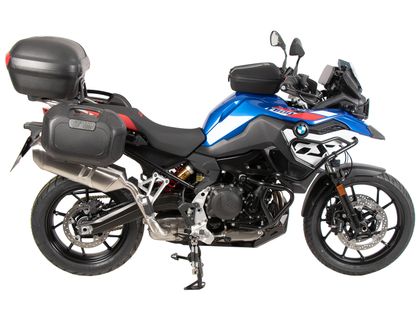 Support top case Hepco & Becker Easyrack pour porte bagage d'origine - noir Ref : HBE00441A / 6616537 01 01 BMW 800 F 800 GS ABS - 2024 - 2025