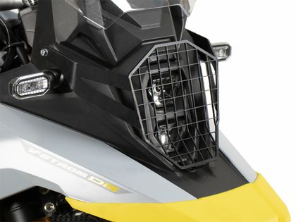 Protection Phare Hepco & Becker Grille - noir Ref : HBE00480A / 7003553 00 01 SUZUKI 800 V-STROM 800 DE - 2024 - 2025