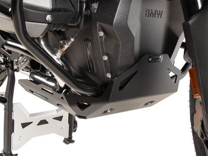 Sabot moteur Hepco & Becker aluminium - noir Ref : HBE00510A / 8106532 00 01 BMW 1300 R 1300 GS - 2023 - 2025