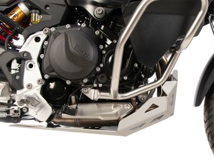 Sabot moteur Hepco & Becker aluminium - Alu/alu anodis? Ref : HBE00511A / 8106535 00 12 BMW 900 F 900 GS ADVENTURE - 2024 - 2025