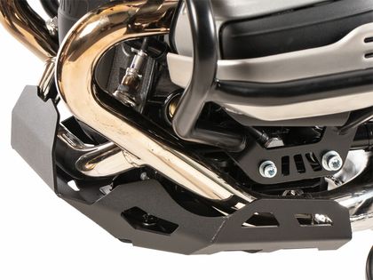 Sabot moteur Hepco & Becker aluminium - noir