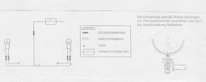 Hepco & Becker Twinlight (road) with bracket and cable - chrome Lights