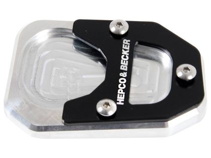 Extension de béquille Hepco & Becker latérale - noir/argent