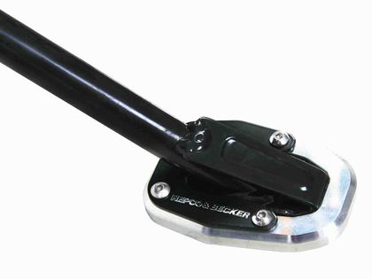 Extension de béquille Hepco & Becker latérale - noir/argent