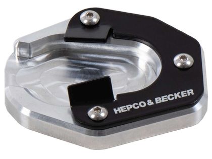 Extension de béquille Hepco & Becker latérale - noir/argent Ref : HBE00585A / 42117613 00 91 TRIUMPH 850 TIGER 850 SPORT - 2021 - 2025
