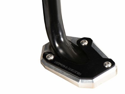 Extension de béquille Hepco & Becker latérale - noir/argent Ref : HBE00597A / 42119538 00 91 HONDA 350 ADV 350 - 2022 - 2025