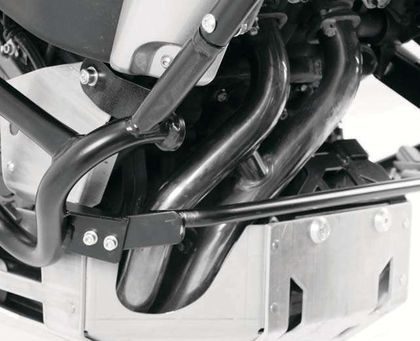 Pare-carter Hepco & Becker Kit d'adaptation pour montage avec sabot moteur d'origine - noir Ref : HBE00642A / 42224531 00 01 