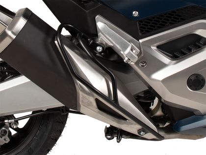 Pare-carter Hepco & Becker Crashbar décoratif - noir Ref : HBE00655A / 42239528 00 01 HONDA 750 FORZA 750 - 2021 - 2024