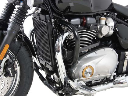Pare-carter Hepco & Becker Crashbar - noir Ref : HBE01022A / 5017572 00 01 TRIUMPH 1200 BONNEVILLE 1200 SPEEDMASTER - 2018 - 2025
