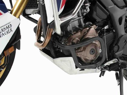 Pare-carter Hepco & Becker Crashbar - noir Ref : HBE01042A / 5019512 00 01 HONDA 1000 CRF 1000 L AFRICA TWIN ABS (SD06) - 2018 - 2019