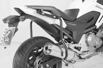 Pare-carter Hepco & Becker Crashbar arrière - noir Universel Ref : HBE01101A / 504970 00 01 