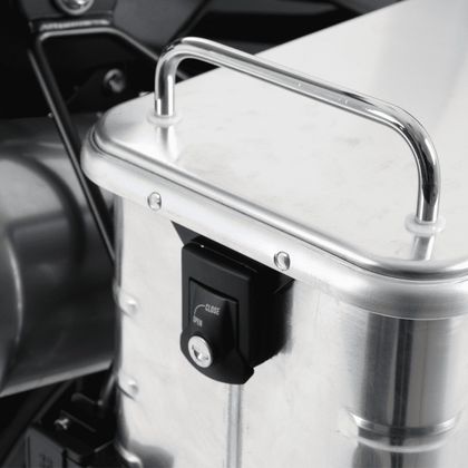 Hepco & Becker standard 35 gauche - argent Zijkoffer Universeel Ref: HBE01355A / 610074 00 00 