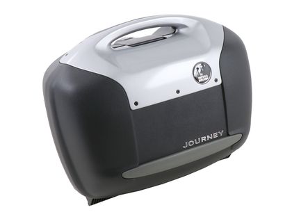 Hepco & Becker Journey 42 - capot argenté (la paire) - noir Zijkoffer Universeel Ref: HBE01356A / 610080 00 01 