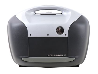 Hepco & Becker Journey 42 - capot argenté (la paire) - noir Zijkoffer Universeel