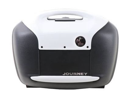 Hepco & Becker Journey 42 - capot blanc (la paire) - noir Zijkoffer Universeel