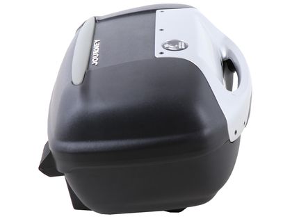 Hepco & Becker Journey 42 - capot argenté - noir Topkoffer Universeel