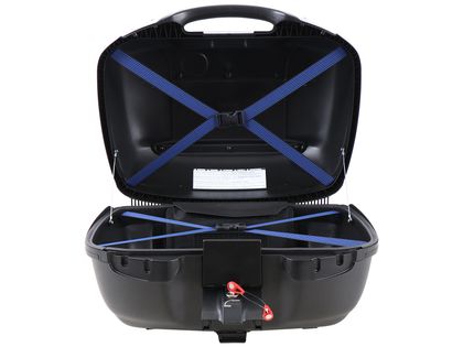 Hepco & Becker Journey 42 - capot argenté - noir Topkoffer Universeel