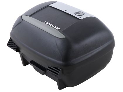 Hepco & Becker Journey 42 - capot argenté - noir Topkoffer Universeel