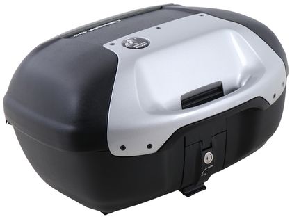 Hepco & Becker Journey 42 - capot argenté - noir Topkoffer Universeel