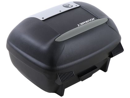 Hepco & Becker Journey 42 - capot argenté - noir Topkoffer Universeel