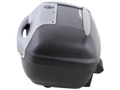 Hepco & Becker Journey 42 - capot argenté - noir Topkoffer Universeel