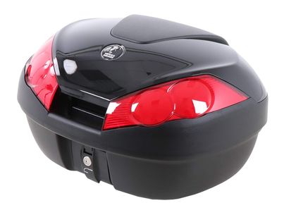 Hepco & Becker Journey 52 - capot noir - noir Topkoffer Universeel