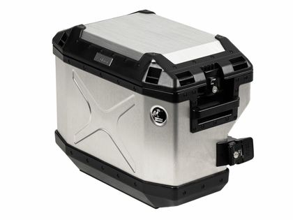 Hepco & Becker Xplorer 37 gauche pour support cutout - argent Zijkoffer Universeel