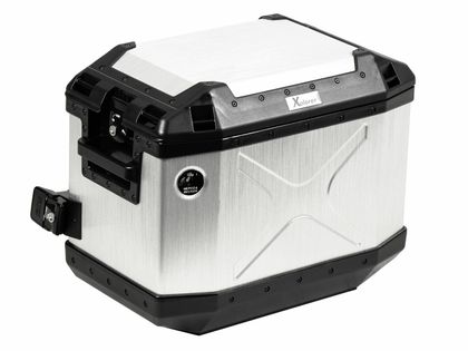 Hepco & Becker Xplorer 40 droit pour support cutout - argent Zijkoffer Universeel Ref: HBE01366A / 610221 00 00 
