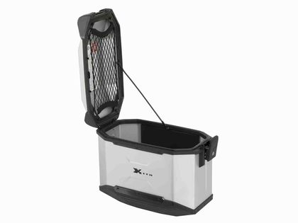 Hepco & Becker Xceed 38 droit - argent Zijkoffer Universeel