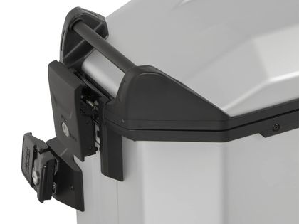Hepco & Becker Xceed 38 droit - argent Zijkoffer Universeel