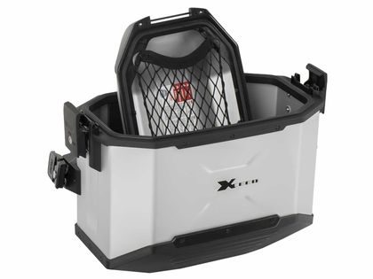 Hepco & Becker Xceed 38 droit - argent Zijkoffer Universeel