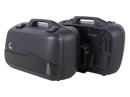 Hepco & Becker Junior Flash noir 30 (la paire) - noir Zijkoffer Universeel Ref: HBE01372A / 610233 00 11 