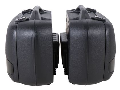 Hepco & Becker Junior Flash noir 30 (la paire) - noir Zijkoffer Universeel