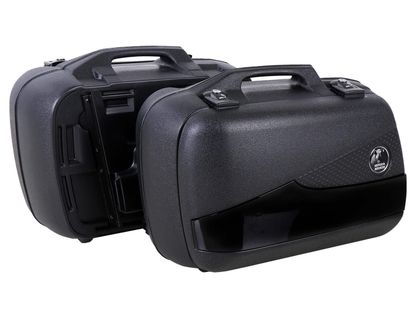 Hepco & Becker Junior Flash noir Enduro (30 L gauche / 40 L droite) - noir Zijkoffer Universeel