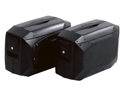 Hepco & Becker Xcore noir pour support C-Bow (la paire) - noir Zijkoffer Universeel