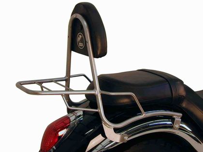 Hepco & Becker avec sissybar - chrome Bagagerek