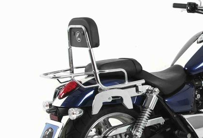 Hepco & Becker avec sissybar - chrome Bagagerek Ref: HBE01411A / 611720 00 02 