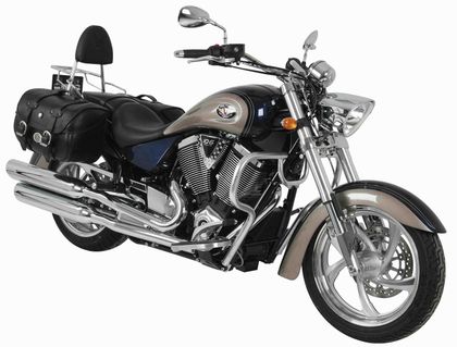 Porte Bagage Hepco & Becker avec sissybar - chrome