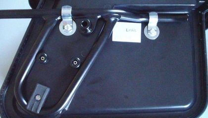 Hepco & Becker Kit complet Rugged Cutout 19 l + système de fermeture rapide - noir Satteltaschen Universell