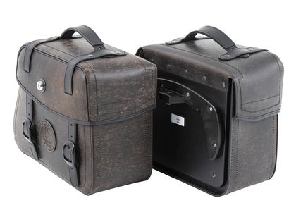 Hepco & Becker Kit complet Rugged 21 l pour support C-Bow - marron Satteltaschen Universell