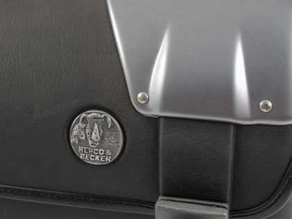 Hepco & Becker Strayker pour support tubulaire (la paire) - noir Seitenkoffer Universell