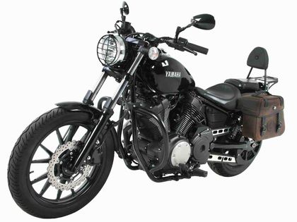 Hepco & Becker Cutout pour sacoches en cuir - noir Tasbeugels