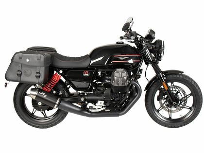 Support valises Hepco & Becker C-Bow - noir Ref : HBE01507A / 630558 00 01 MOTO GUZZI 850 V7 STONE - 2022 - 2023